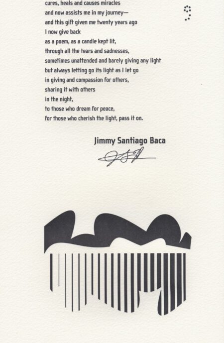 Jimmy Santiago Baca with Nicole Perez