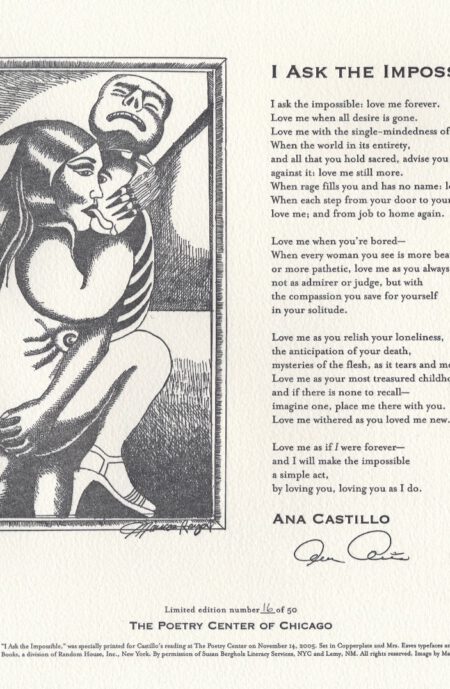 Ana Castillo with Marcos Raya