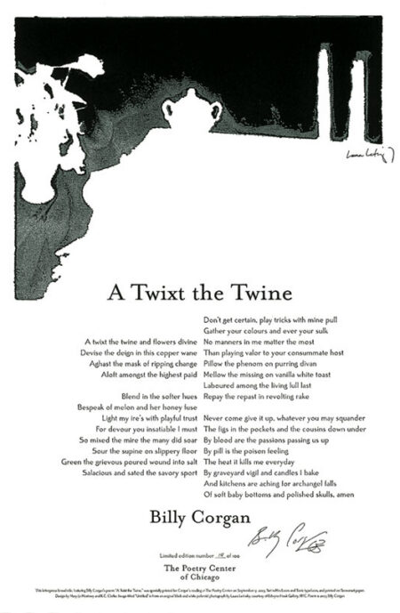 Billy Corgan with Laura Letinsky