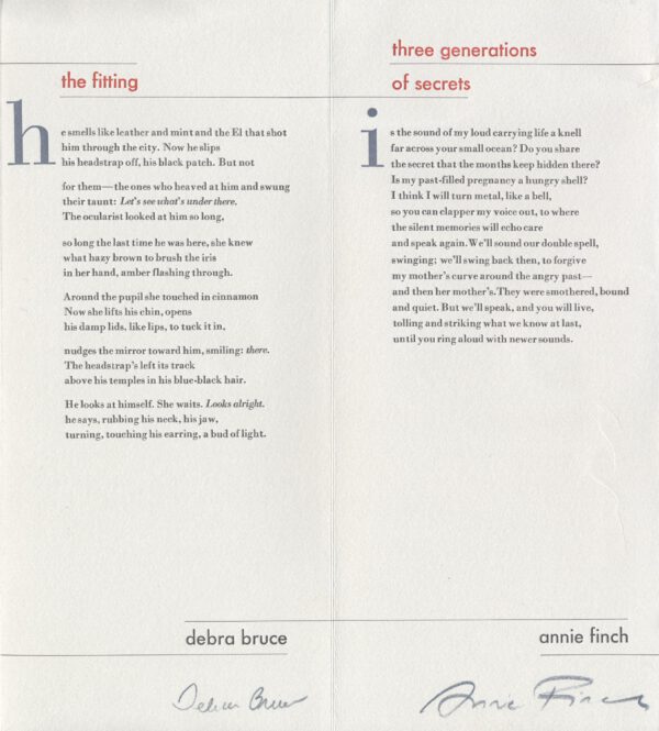 Series: A Formal Feeling Comes