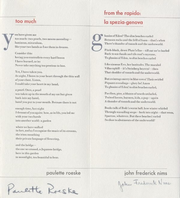 Series: A Formal Feeling Comes