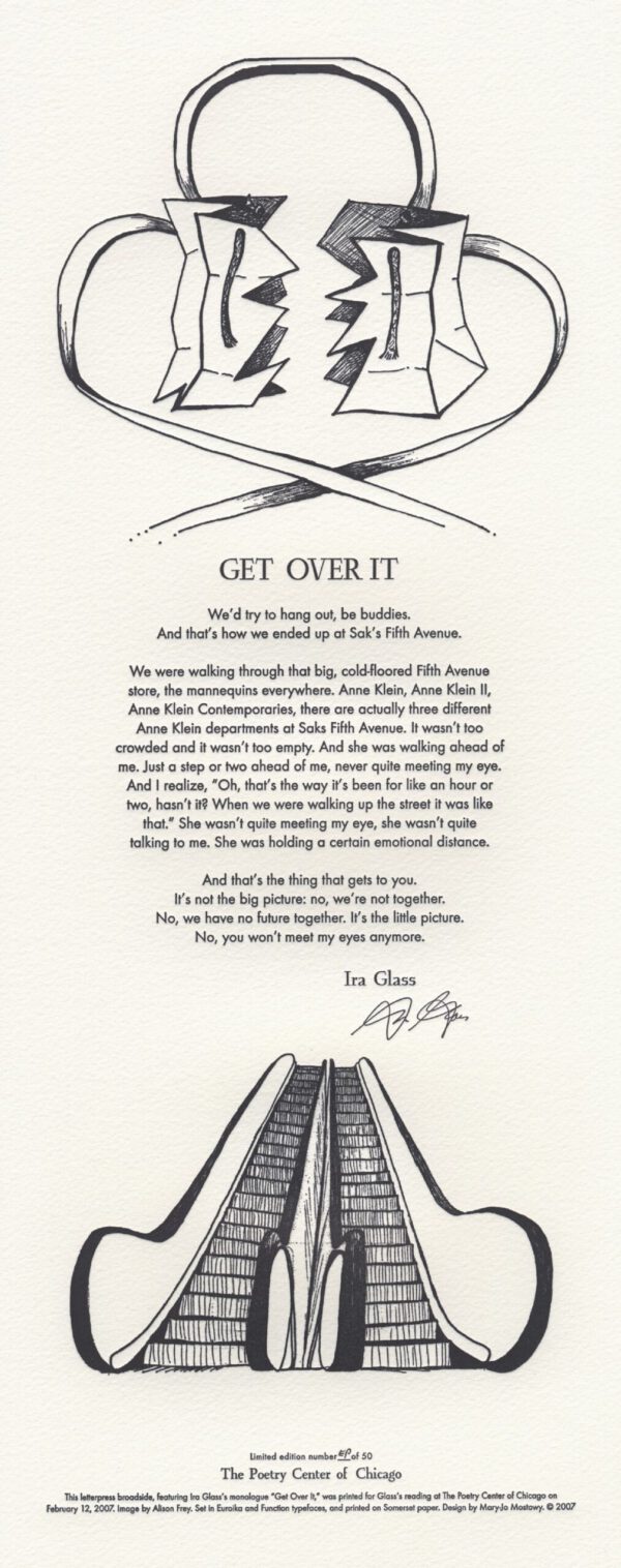 Ira Glass with Alison Frey