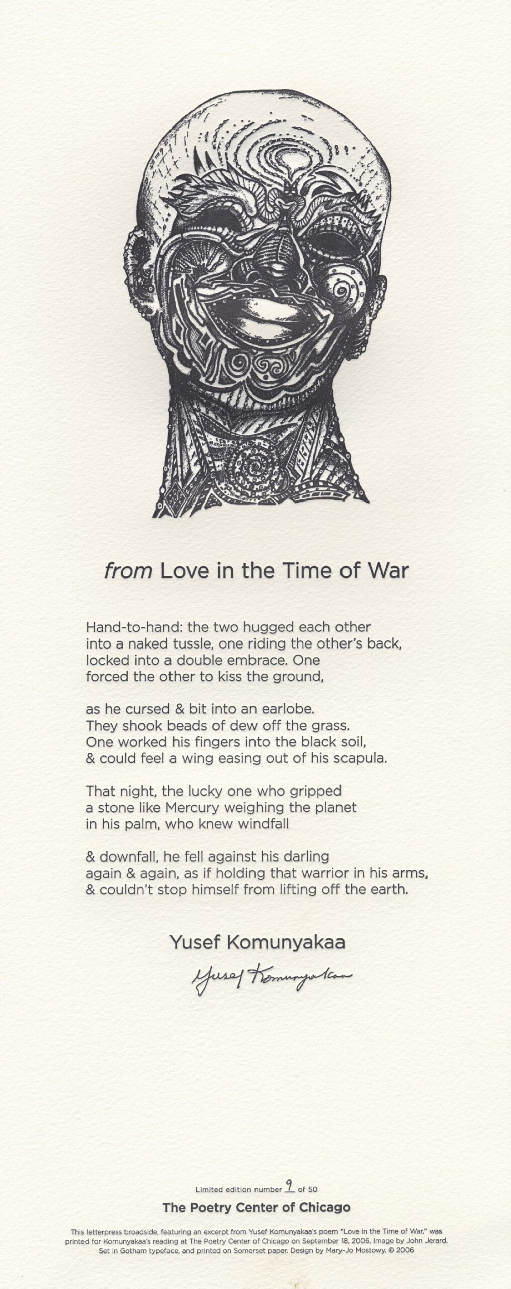 Yusef Komunyakaa with John Jerard - Image 1