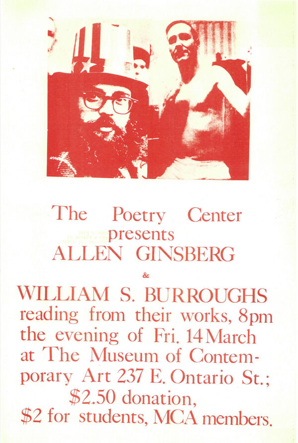 Allen Ginsberg and William S. Burroughs Poster