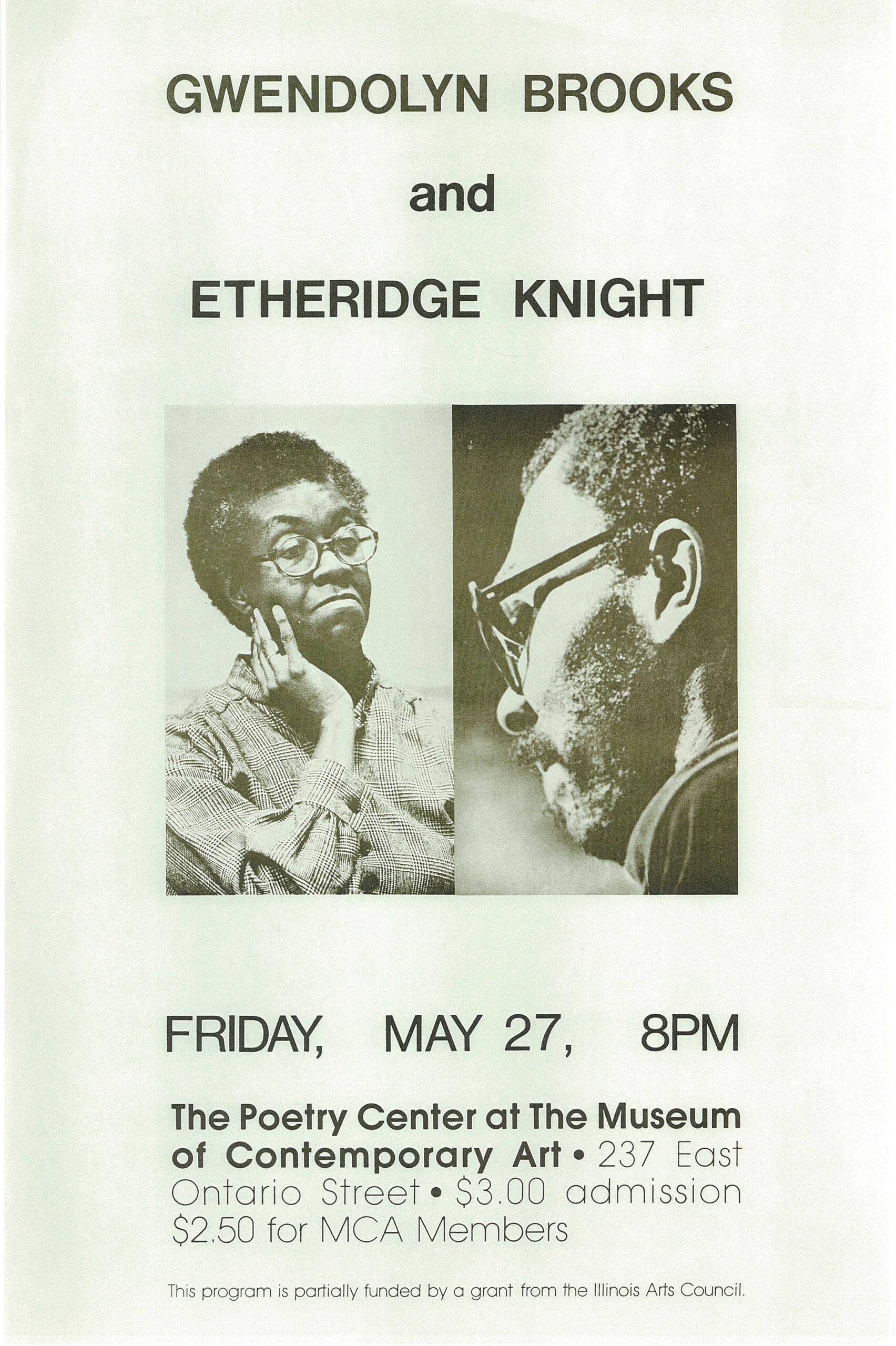 Gwendolyn Brooks and Ethridge Knight Poster - Image 1