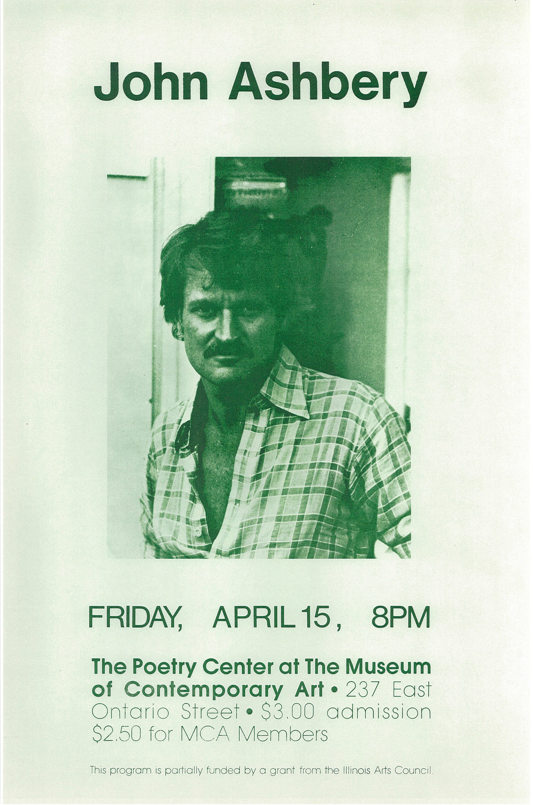 John Ashbery Poster - Image 1