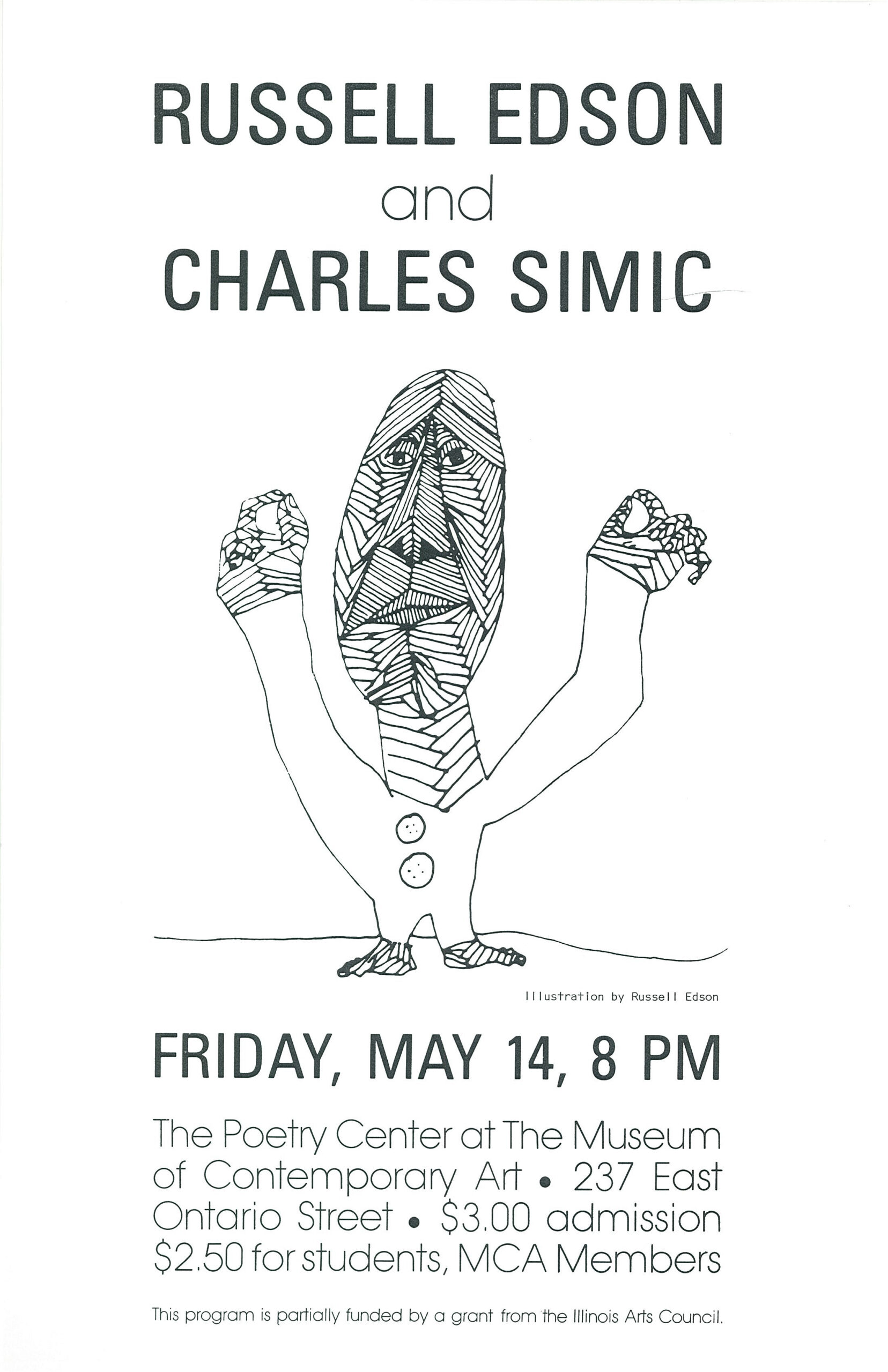 Russell Edson and Charles Simic Poster - Image 1