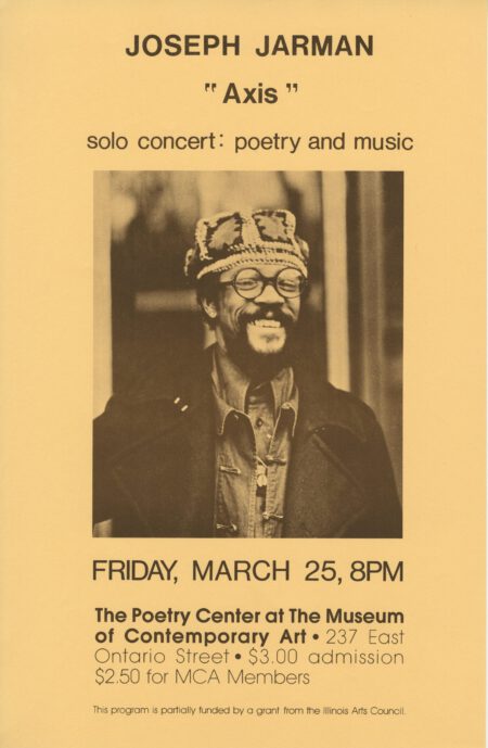 Joseph Jarman "Axis" Poster