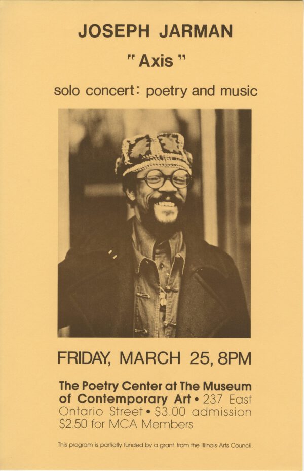 Joseph Jarman "Axis" Poster