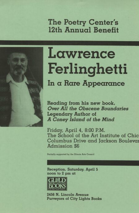 Lawrence Ferlinghetti Poster
