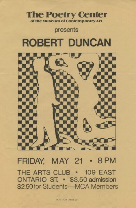 Robert Duncan Poster