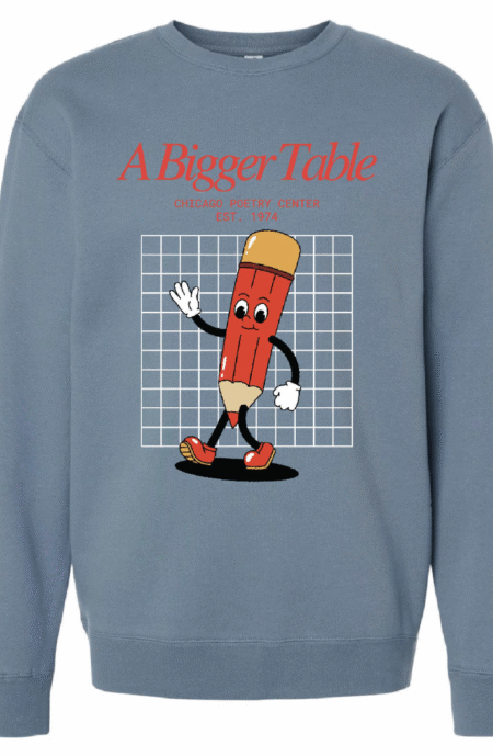 "A Bigger Table" 50th Anniversary Pencil Crewneck - Image 1