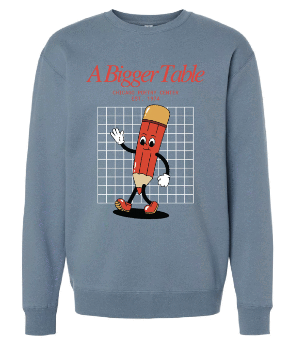 "A Bigger Table" 50th Anniversary Pencil Crewneck