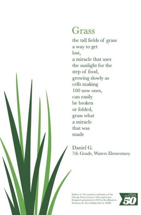CPC Student Broadside by Daniel G.: Grass