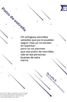CPC Student Broadside by Laila E.: Polvo de estrella