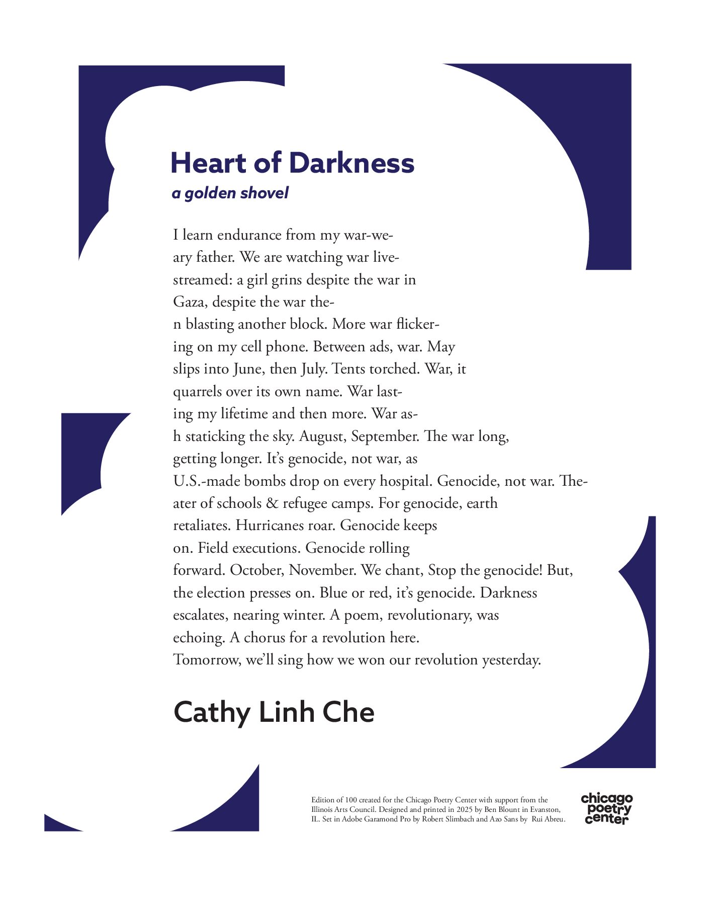 Heart of Darkness by Cathy Linh Che