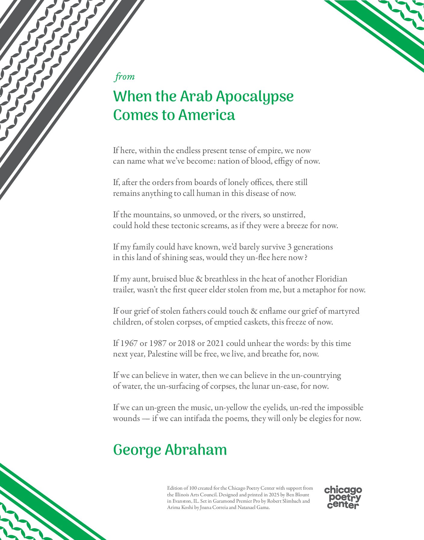 When the Arab Apocalypse Comes to America by George Abraham