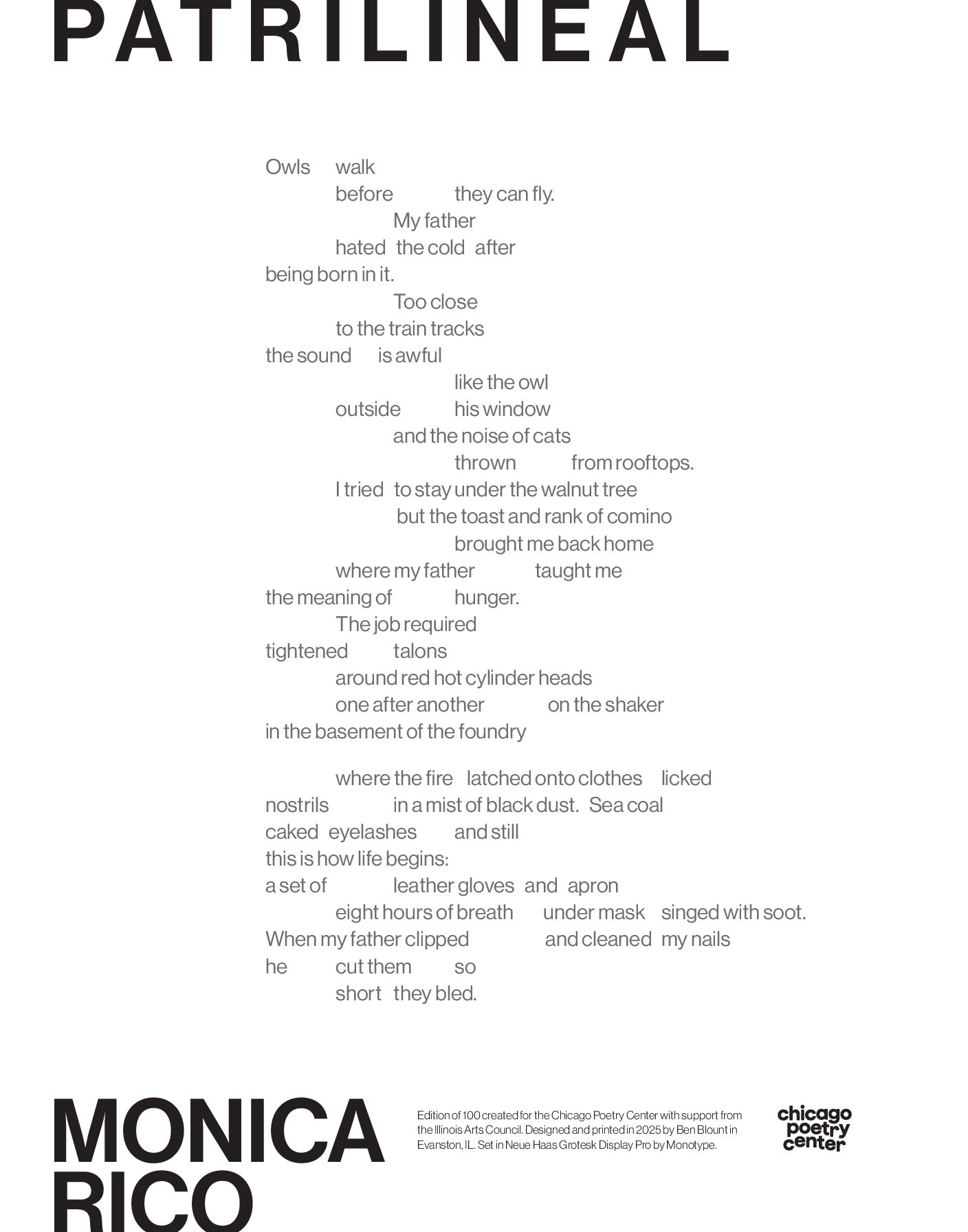 Patrilineal by Monica Rico